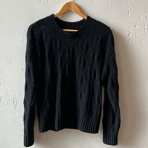 Black Knit Sweater